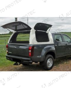 AutoProtec hardtop Starline Fleet – Isuzu D-Max s bočními okny výklopnými nahoru