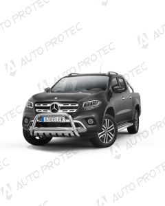STEELER přední ochranný nerezový rám typ B - Mercedes-Benz X-Class
